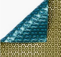 Gold 600M GeoBubble Solar Pool Cover UK