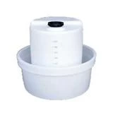 Chemical Cylindrical Bund Tank To Suit ETCHT050N 510mm Dia X 425mm H - White MDPE