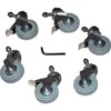 Castor Pack (6) For Slide Lock Reel (38mm Tube Older)