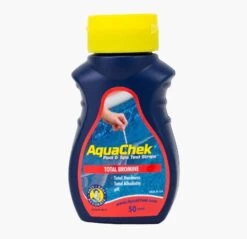 Aquachek Red - Total Bromine, PH, TA, TH - 50 Strips
