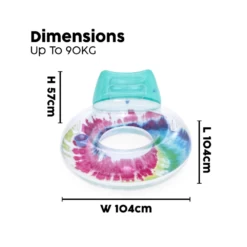 Bestway Tie Dye Swim Ring 10 Bestway Tie Dye Swim Ring -Pool Perfect Shop bw43637 4