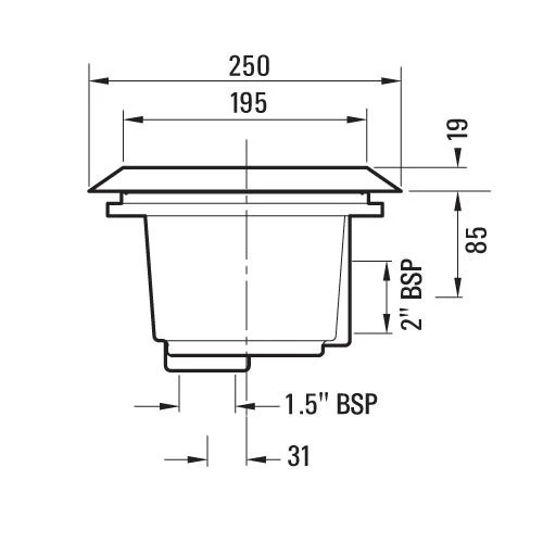 Certikin Liner Main Drain (HD33) 4 Certikin Liner Main Drain (HD33) - Image 4