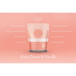 Tranquil Spa Sea Salts - Vanilla & Coconut 1kg 9 Tranquil Spa Sea Salts - Vanilla & Coconut 1kg -Pool Perfect Shop ch0033 5