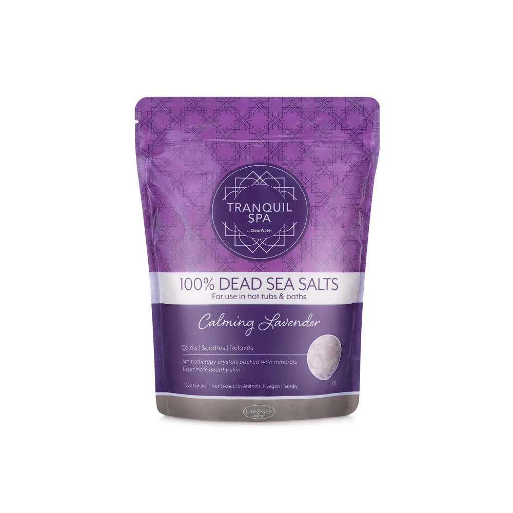 Tranquil Spa Sea Salts - Lavender 1kg 1 Tranquil Spa Sea Salts - Lavender 1kg