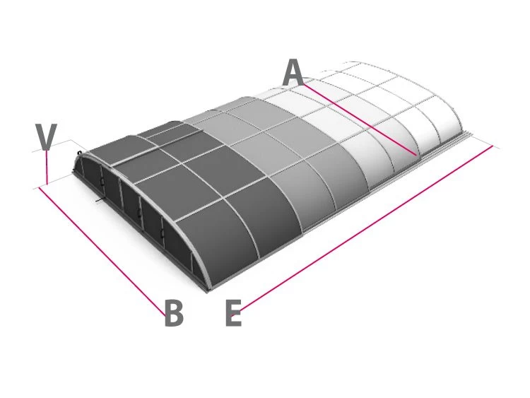 Dallas Clear Swimming Pool Enclosure 5 Dallas Clear Swimming Pool Enclosure - Image 5