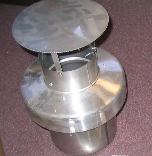 Certikin Oil Heater Indoor Vertical Balanced Flue Adapter / Terminal 1 Certikin Oil Heater Indoor Vertical Balanced Flue Adapter / Terminal