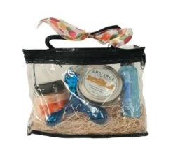 Spazazz Gift Set - 4oz Crystals, 2.5oz Elexir, Romatic Candle Massage