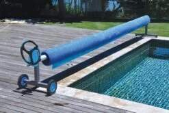 Alux Deluxe Aluminium T-Frame With Presto Reduction Gear Box For Pools Upto 18ft (5m)