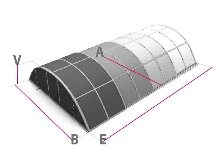 Klasik Clear Swimming Pool Enclosure 5 Klasik Clear Swimming Pool Enclosure - Image 5