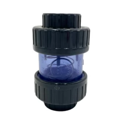 PVC-U Clear Spring Non Return/Check Valve
