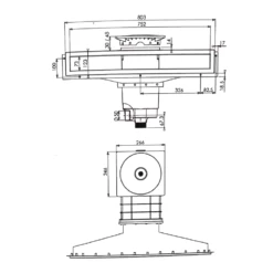 Weltico A800 Skimmer - Liner/Concrete -Pool Perfect Shop superpool skimmer 1