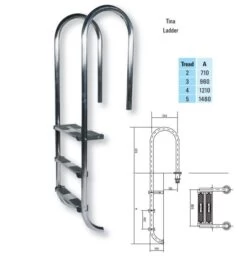 1.7"/43mm Tina Ladders