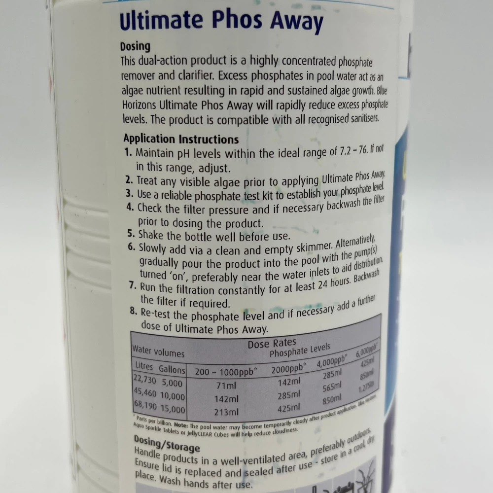 Blue Horizons Ultimate Phos Away - 1ltr 3 Blue Horizons Ultimate Phos Away - 1ltr - Image 3